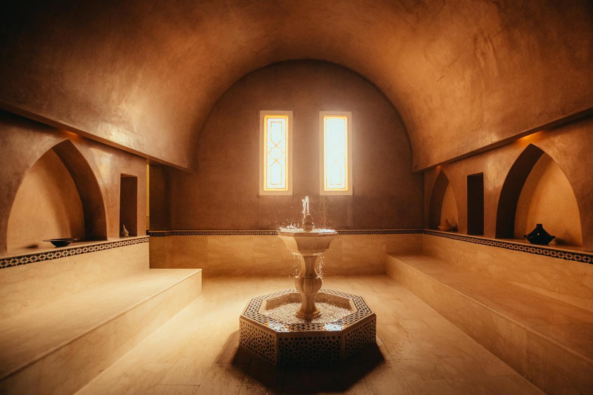 Tikida Golf Palace Agadir Eksteriør bilde The hammam at the Royal Bath