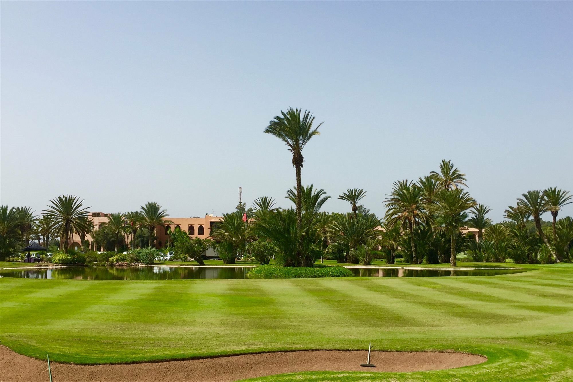 Tikida Golf Palace Agadir Eksteriør bilde Golf course in Marrakech