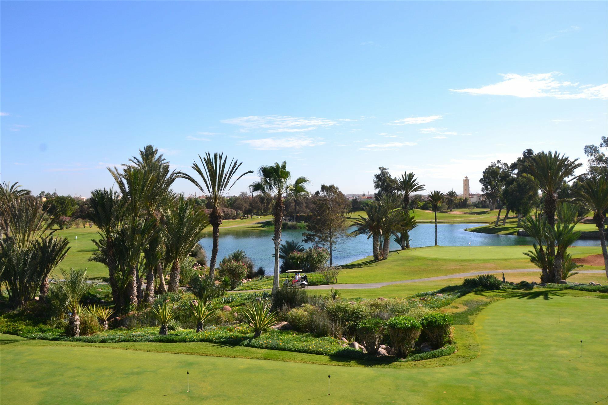 Tikida Golf Palace Agadir Eksteriør bilde Golf course in Marrakech